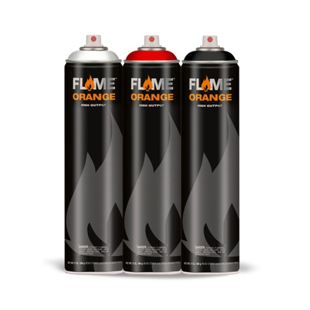 Комплект из 3х баллонов FLAME - 600мл (База)