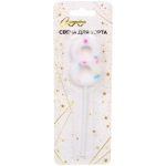 Свеча для торта Цифра Сладость «8» 11 см