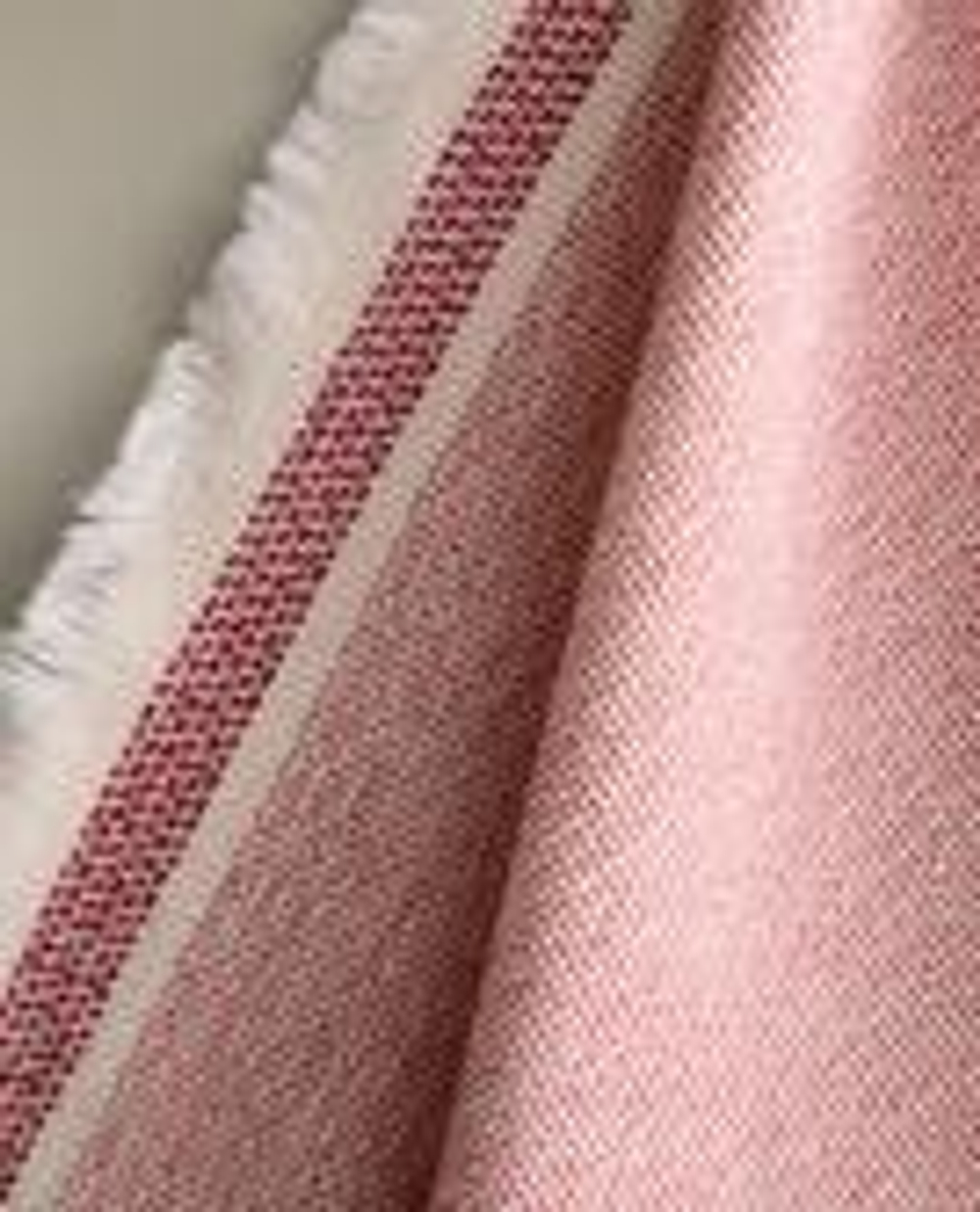 ZARA HOME КУХОННОЕ ПОЛОТЕНЦЕ ИЗ МАХРОВОГО ХЛОПКА С КОНТРАСТНОЙ ОТДЕЛКОЙ, КРАСНЫЙ