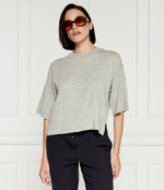 Хлопковый свитер drava Marella - серый(33661412)