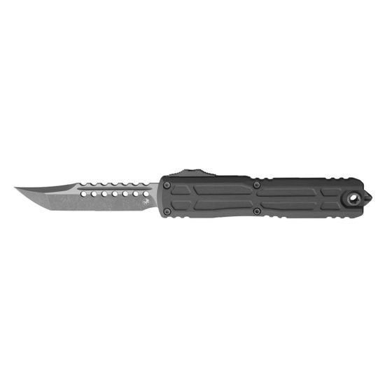 Нож Microtech Ultratech Ex Gen III ZBP Hellhound 1119EX-10APNCS с клинком из стали M390, рукоять Алюминий