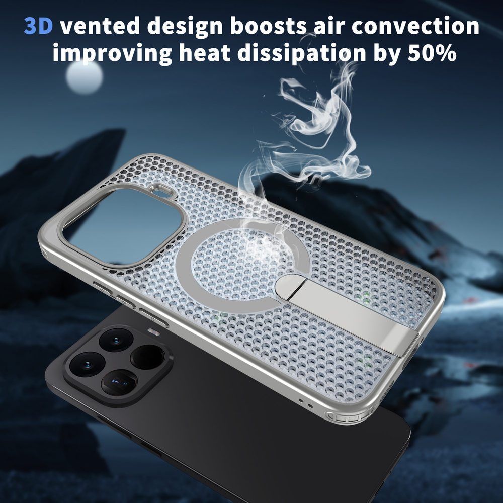 Прозрачный чехол Mesh Pro Magnetic Case для Xiaomi 15T Pro