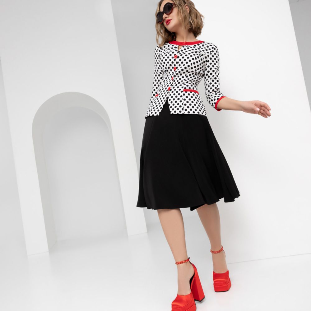 Комплект с юбкой Элегия стиля (2 в 1) Charutti (Акция)