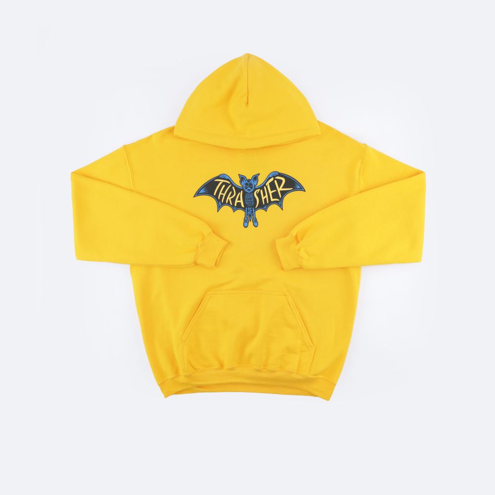 Худи Thrasher Bat Hood (gold)