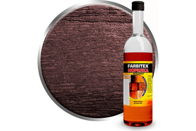 Морилка неводная  0,5л. (0,42 кг), стекло, красное дерево FARBITEX