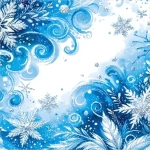 Салфетки бумажные 33*33 GrandPero Deluxe Морозный узор, 3 слоя, 20л