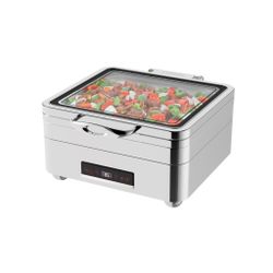 Мармит электрический 5,5 л 2/3*65 с откидной крышкой и окном с дисплеем " " SUNNEX