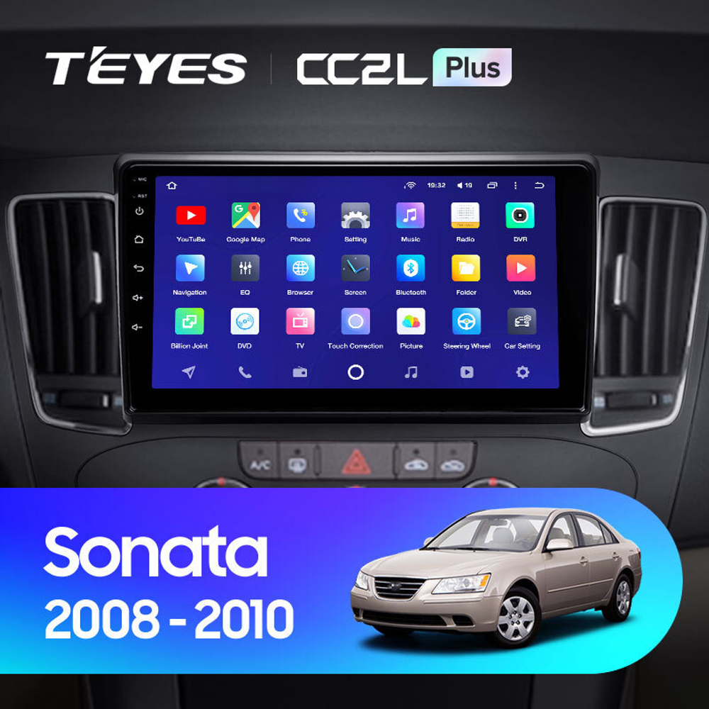 Teyes CC2L Plus 9" для Hyundai Sonata 2008-2010