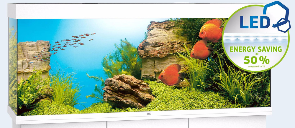 Аквариум Juwel Rio 450 LED белый