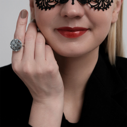 "Фатели" кольцо  из коллекции "Antique" от Jenavi