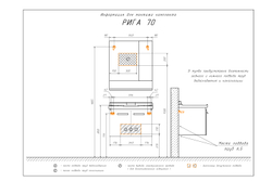 Тумба-умывальник "Рига-70" дуб сонома с раковиной COMFORTY 9335-70