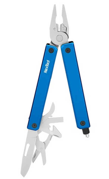 Мультитул Nextool Gemini, синий, 12 функций (NE20406)