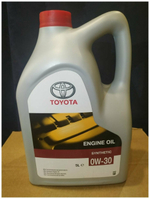 Масло моторное TOYOTA 0W30 SL/CF EU 5л "ENGINE OIL 0W-30"дилерская