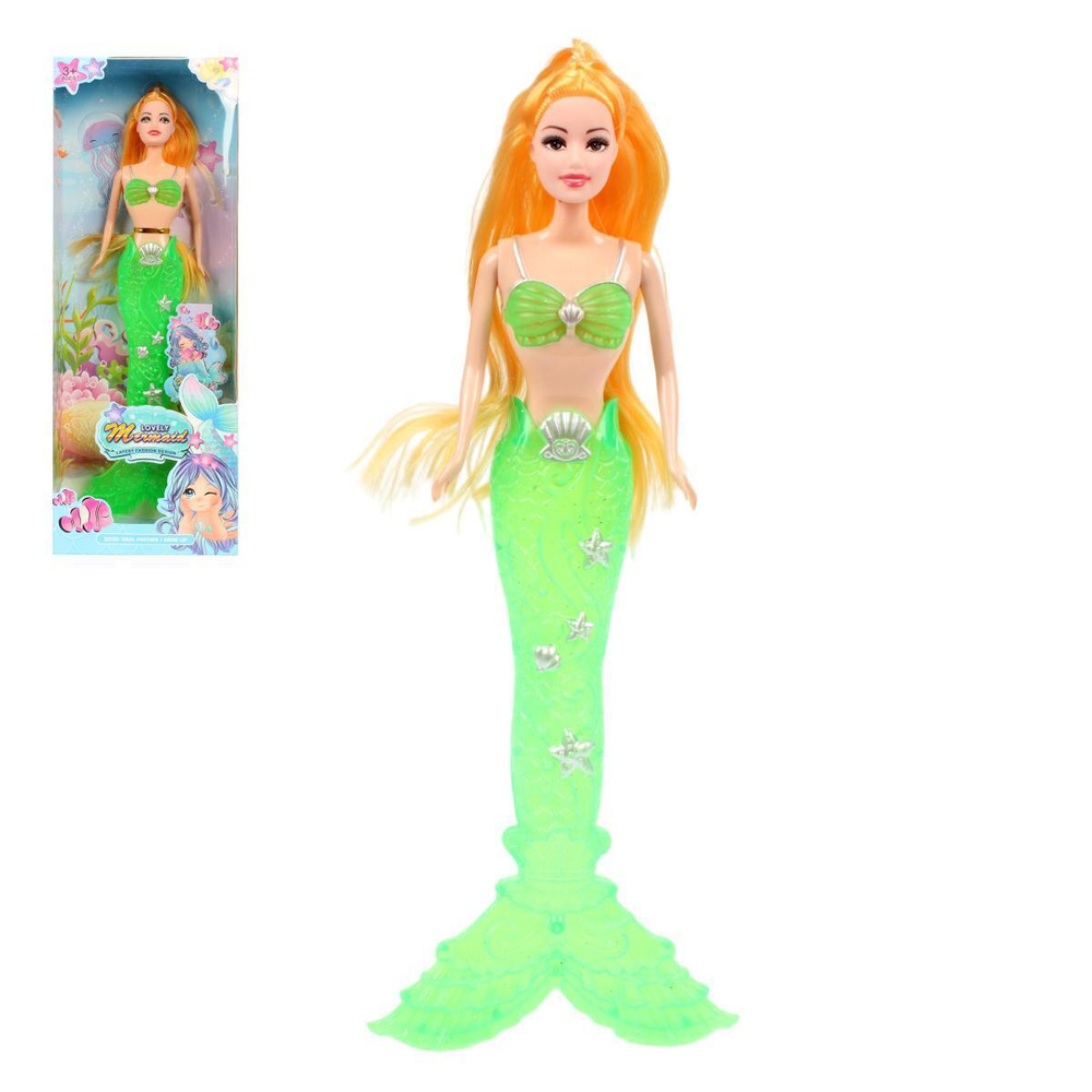 Кукла тип Модница Русалка 37см, коробка HJS5505