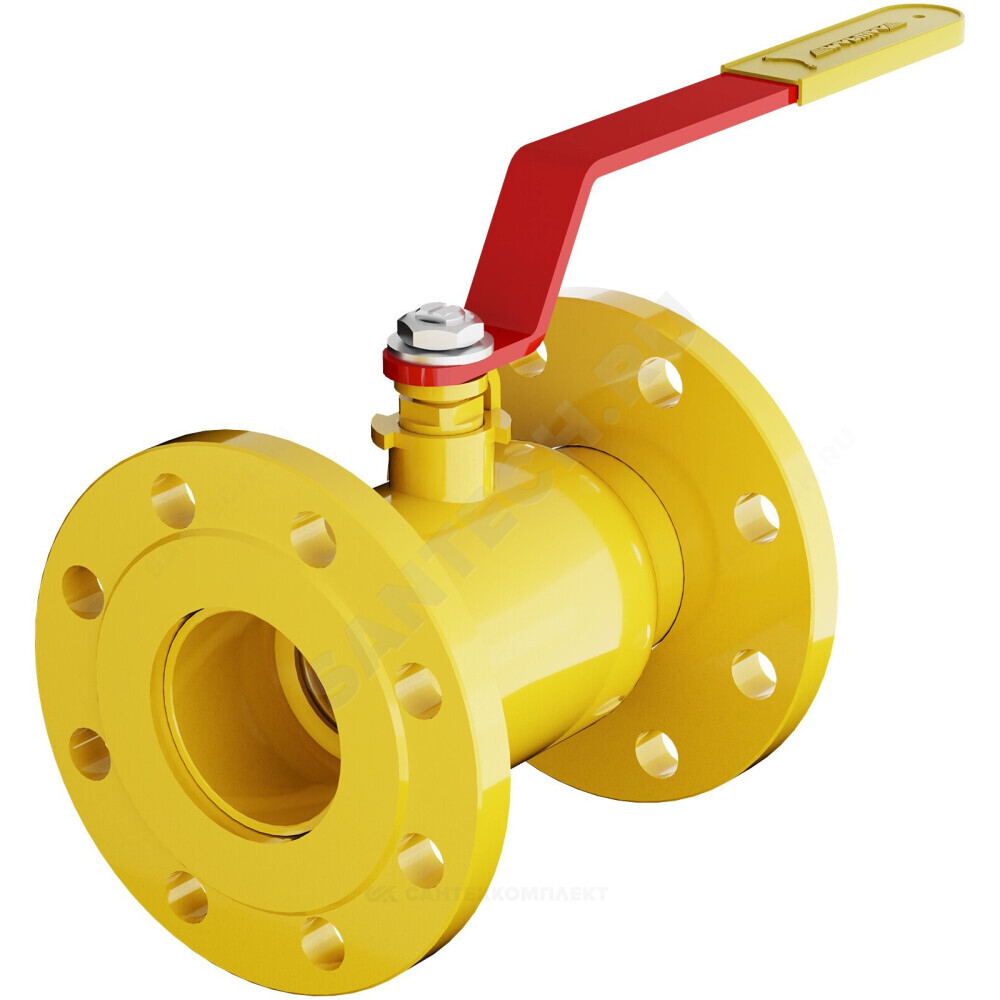 Кран шаровой сталь газ GAS PRO 11с67п 2ЦФ.00.1 Ду 25 Ру40 фл L=127мм Маршал 2ЦФ.00.1.040.025/020