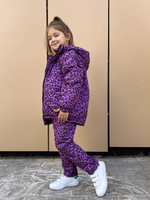 Костюм для девочек Buba Violet Leopard