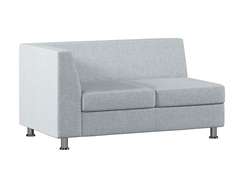 Секция с подлокотником двухместная правая Marcus MC-1P.02(R) ткань Romeo 13