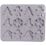 Форма силиконовая «Новогодняя сказка» 23,6*20*1,1см