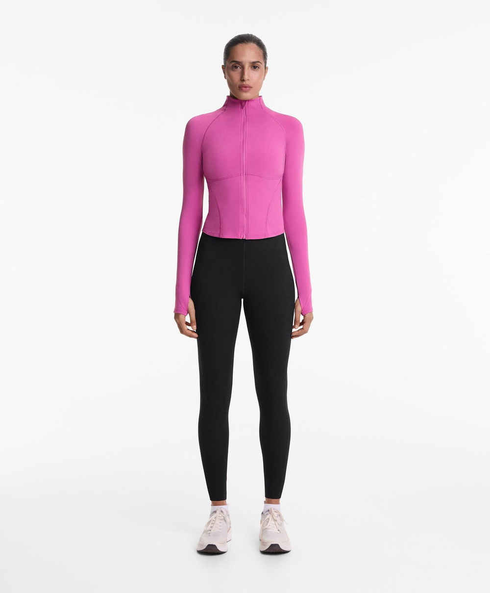 Oysho Легкая и теплая высокотехнологичная куртка Running, ярко-розовый