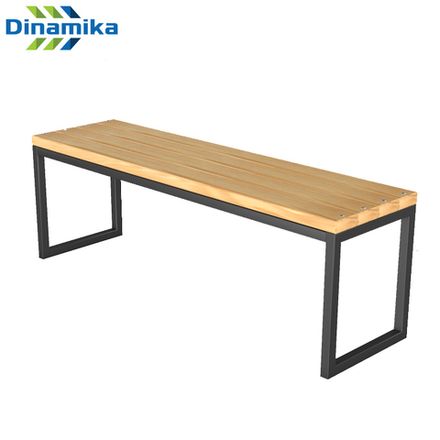 Скамейка парковая без спинки 2000 мм (уличная)