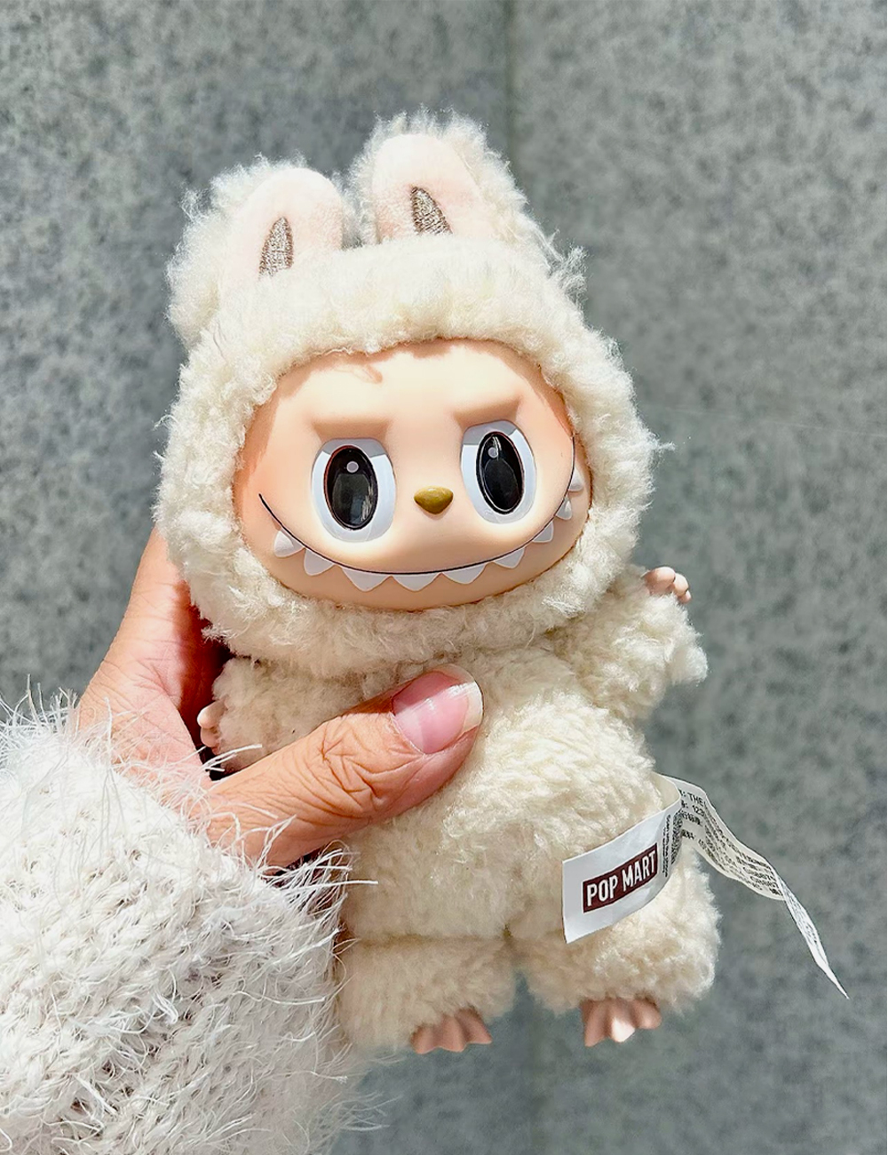 ぬいぐるみ POPMART THE MONSTERS LABUBU Soymilk Pop Mart Labubu The Monsters Tasty Macarons Soymilk Vinyl