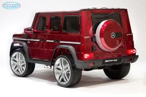 Детский Электромобиль BARTY Mercedes-Benz G65 AMG красный фото №3