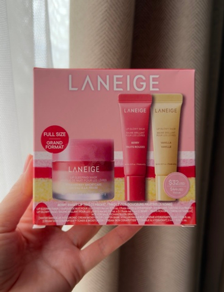 Набор для губ Berry Sweet Lip Treatment Minis Trio Set Laneige
