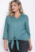 Блуза Монокини (светло-зеленое) Б12359-18 LT Collection