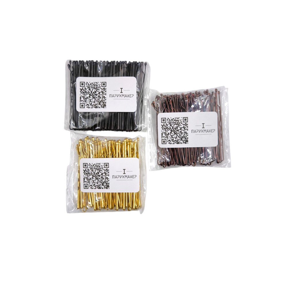 Невидимки волнистые IPARIKMAHER 50 мм 50 шт