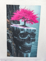 Сумка-шопер женская "Череп"