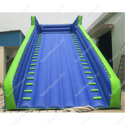 Надувная горка для зорба "Blue ramp"