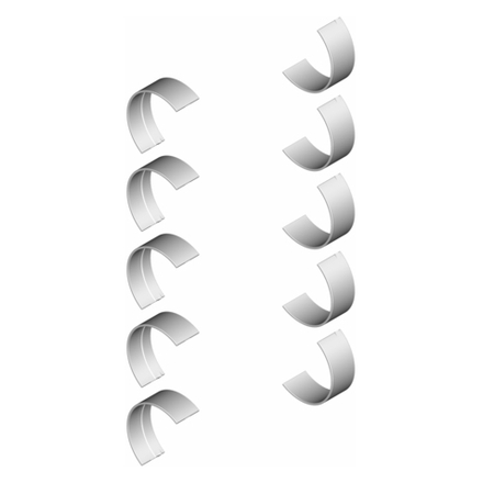 238-1000102-Б2-Р3 Вкладыш коренных подшипников
