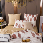 Комплект постельного белья Люкс Сатин 100% хлопок на резинке AR312