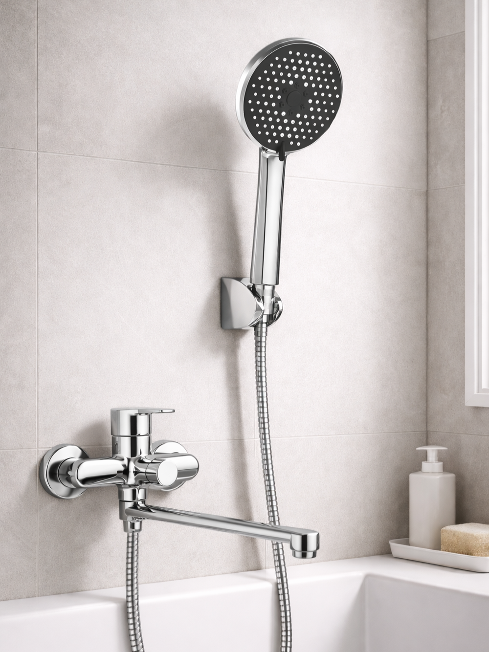 Душевой гарнитур STWORKI Молде S23190UCR хром