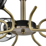 8191/9C COUNTY LN26 306 черный/античная бронза/черный металл Люстра потолочная Е27 9*60W 220V ABRIS