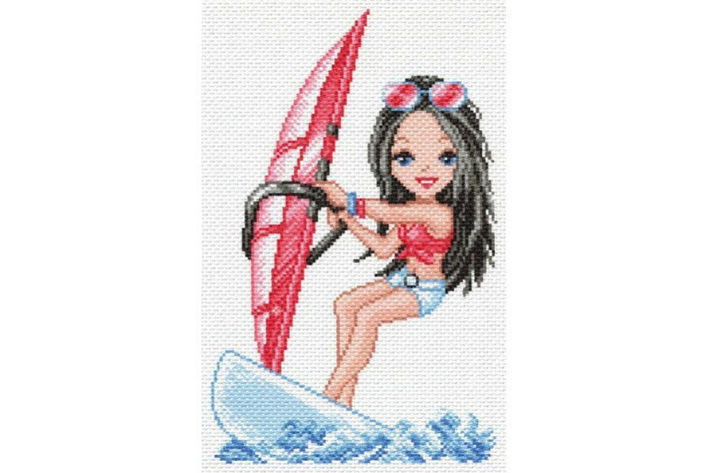 "Снежана"-1598 канва с рисунком