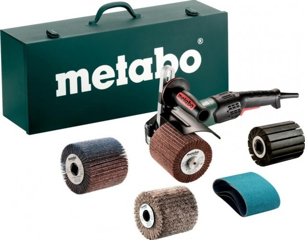 Шлифмашина щеточная сетевая METABO SE 17-200 RT SET 602259500
