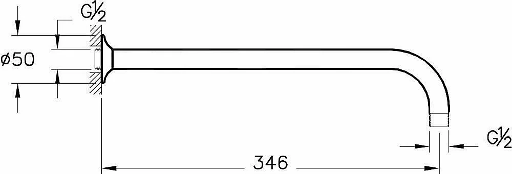 Душевая система Vitra Win S A49265EXP
