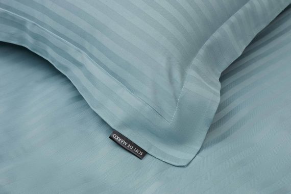 Моне (изумруд) страйп сатин 1.6