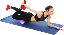 Валик для фитнеса «ТУБА», фиолетовый