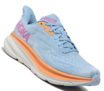 Кроссовки Hoka Clifton 9 WIDE голубые