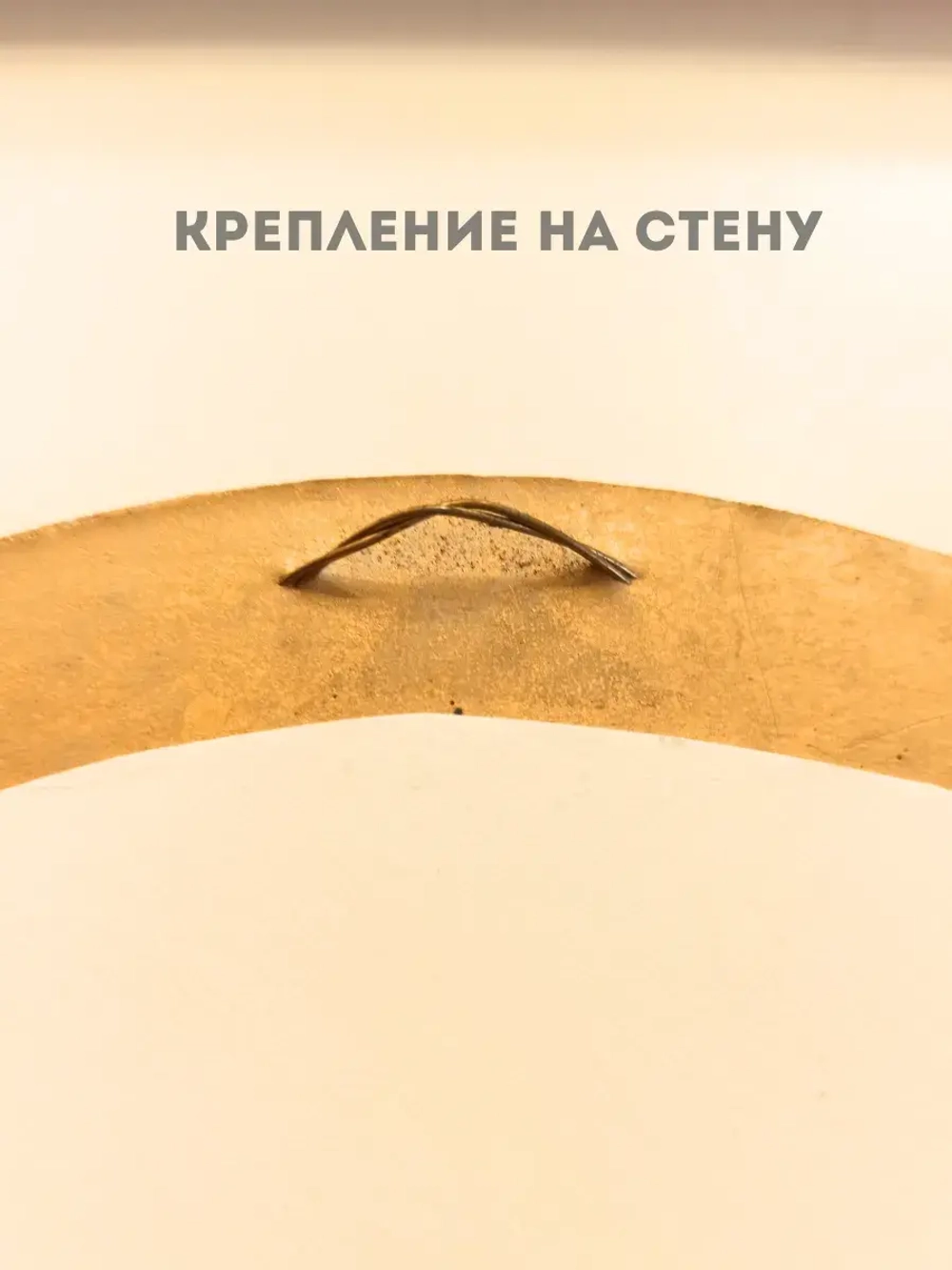 Картина в овальной рамке