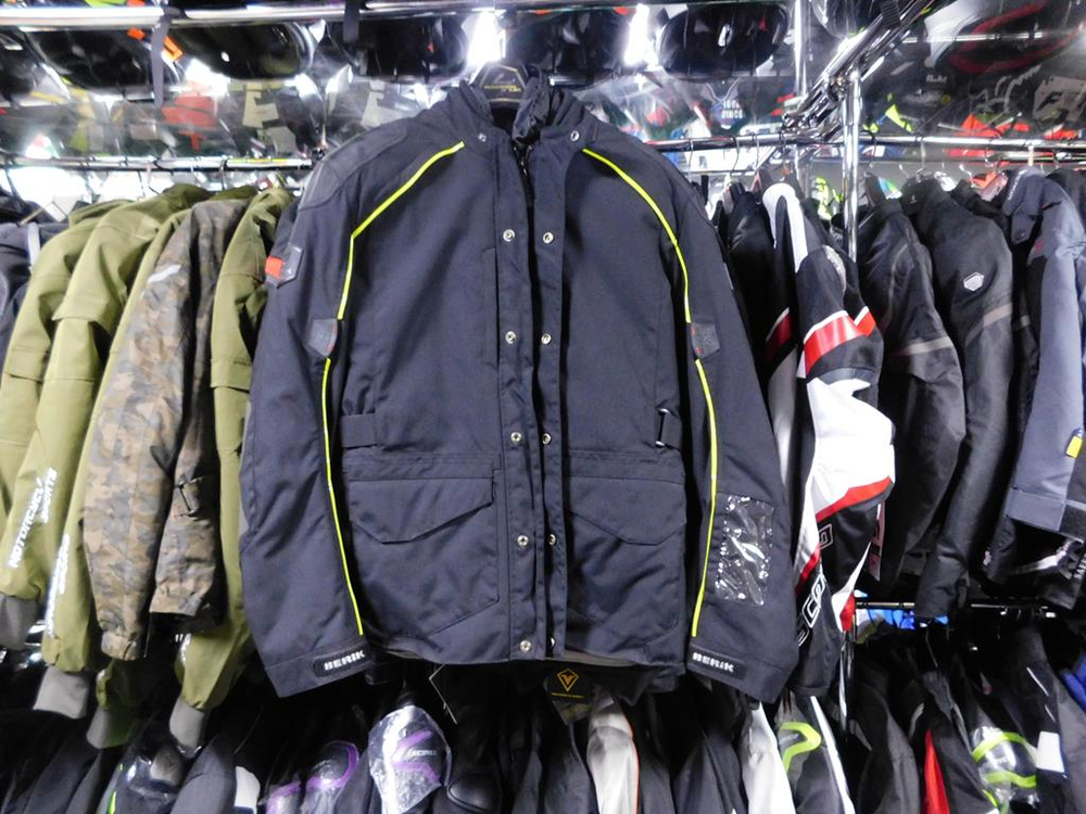 мотокуртка Berik Enduro текстиль чёрная XL