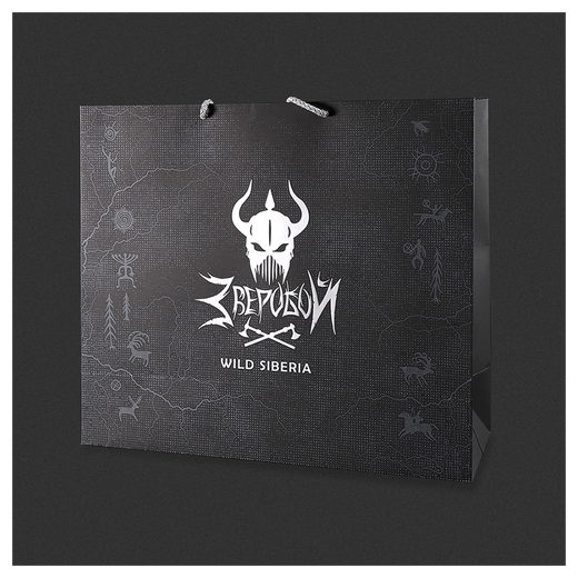 Пакет подарочный «Зверобой»