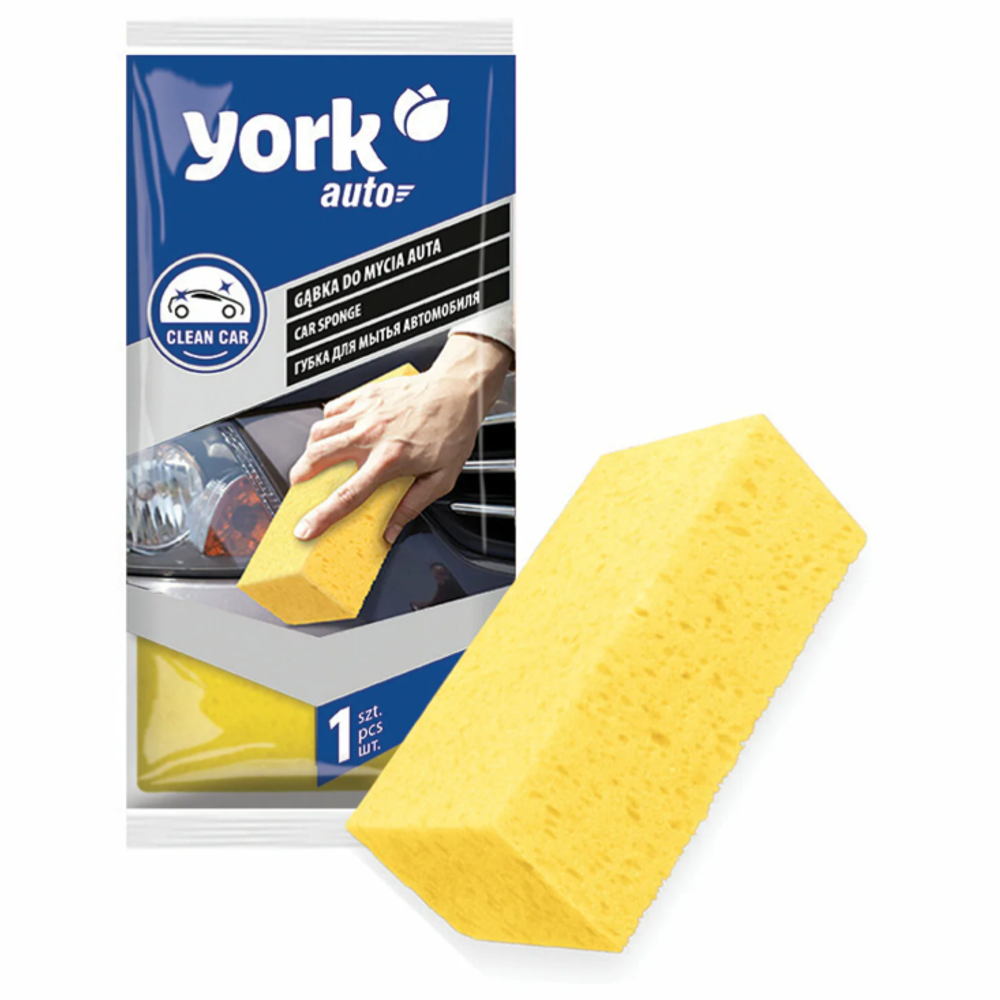 Губка для мытья автомобиля  YORK