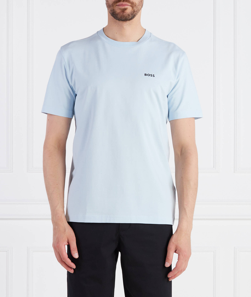 Футболка Tee BOSS GREEN - голубой(50475828)