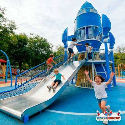 Репсовая башня «Ракета», 10×10×8 м