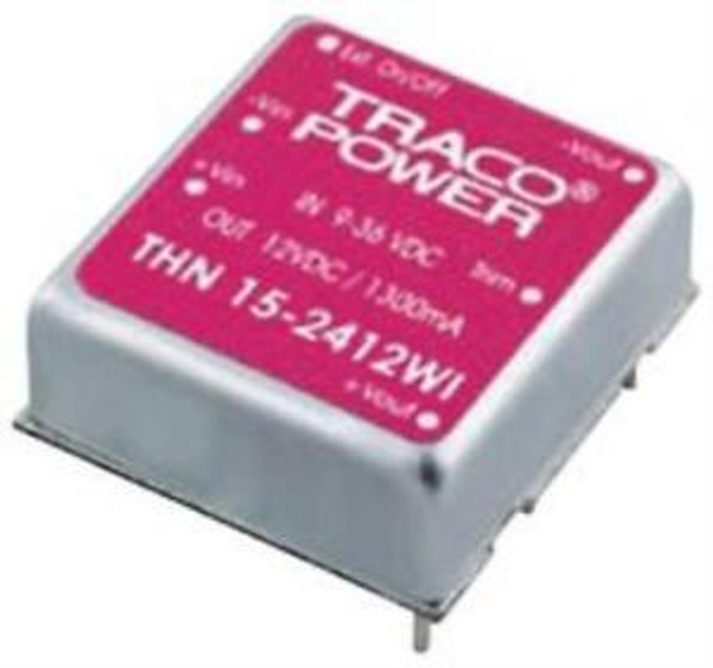 Преобразователь DC-DC модульный TRACO POWER THN 15-2412WI