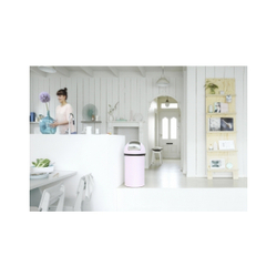 Ведро для мусора Brabantia Push Bin с нажимной крышкой минерально-розовый 60л общий вид