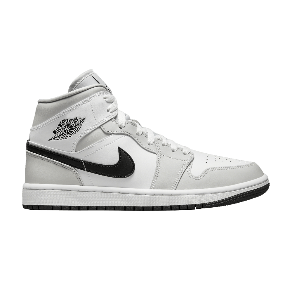 Кроссовки Jordan Air Jordan 1 Mid "Light Smoke Grey" Dior (Женская размерная сетка)